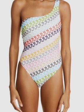 Missoni Knit One Shoulder Bikini